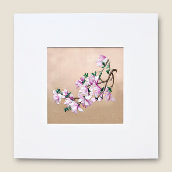 Suzhou Embroidery - Golden Magnolia Blossoms