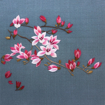 Suzhou Embroidery - Magnolia Blossoms