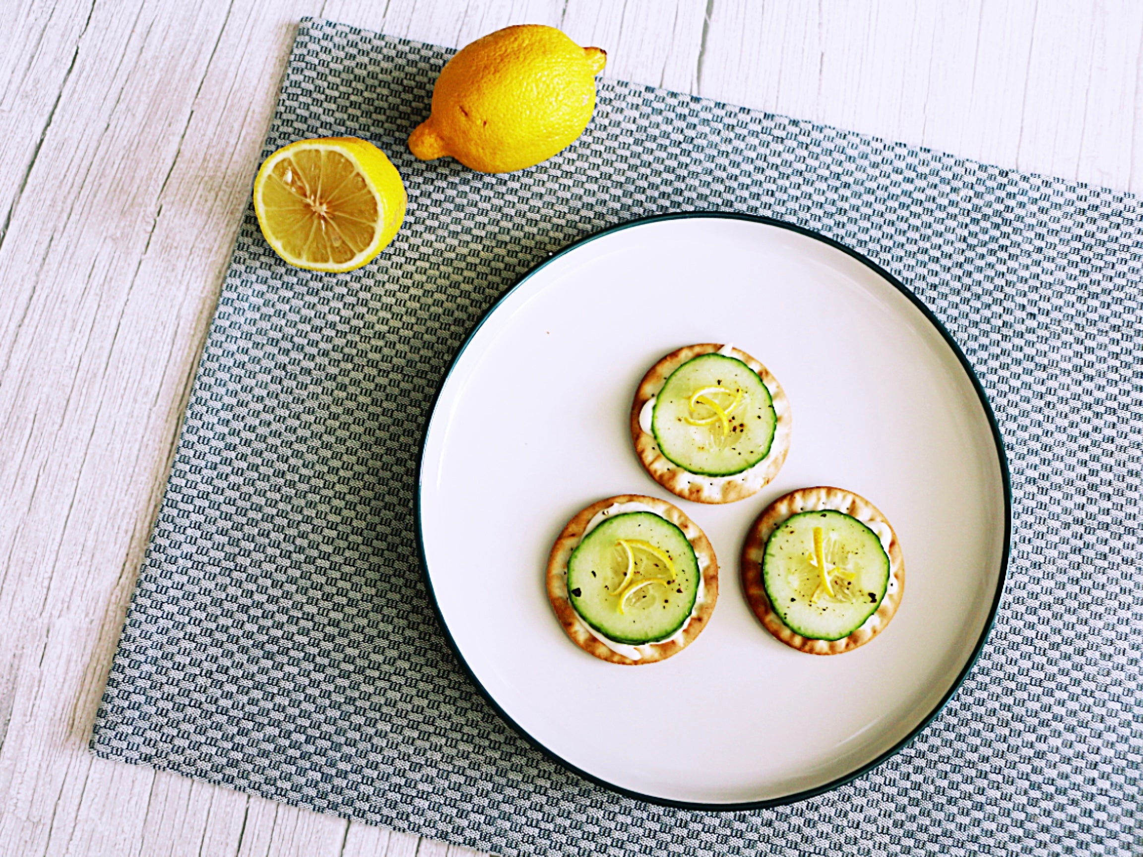 Handwoven Placemat - Spring Picnic