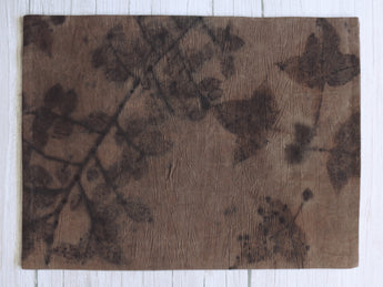 Plant-Dyed Placemat - Autumn Whispers