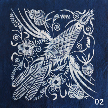 Batik Painting - Bird Totem