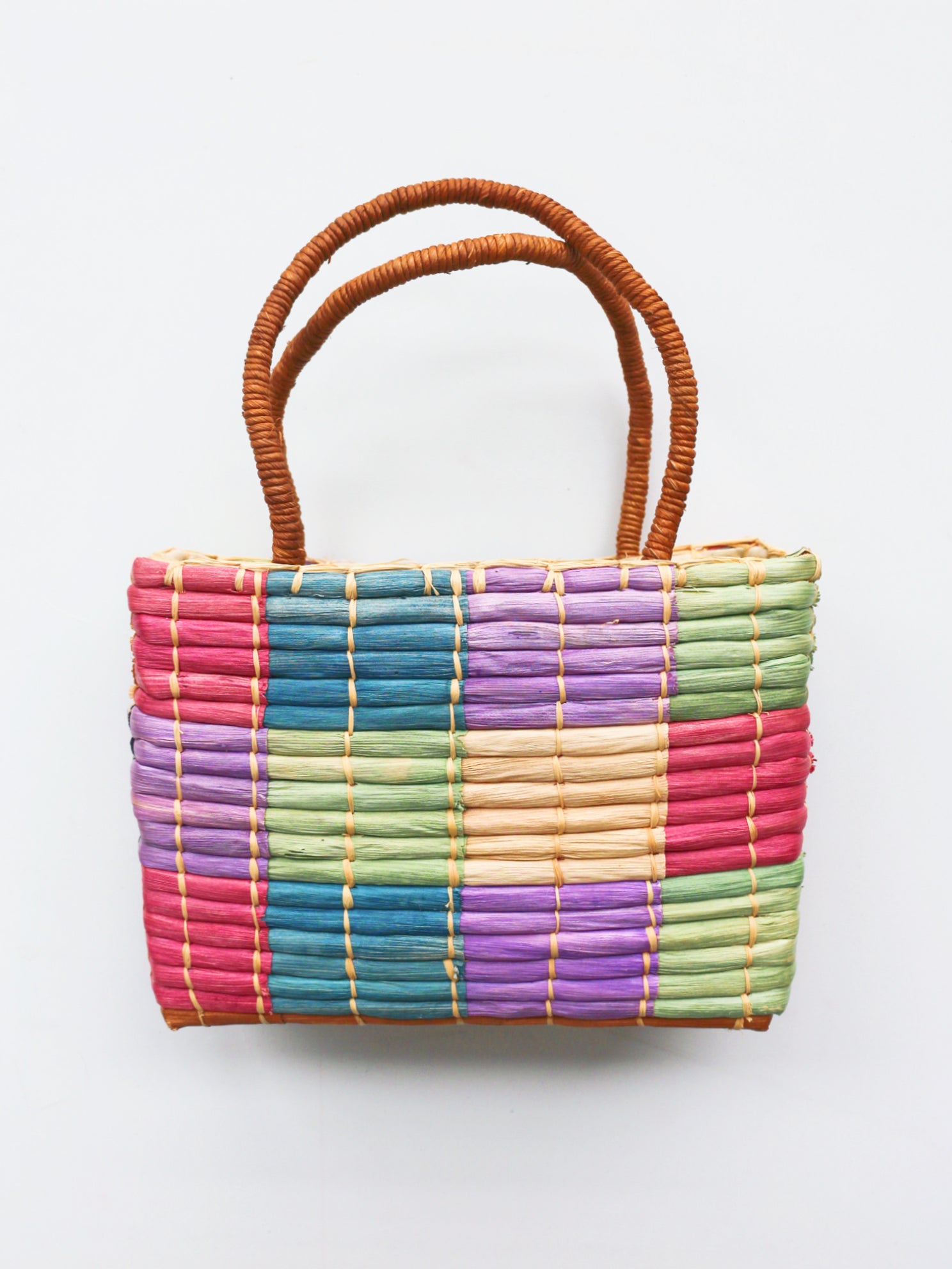 Corn-husk Straw Handbag