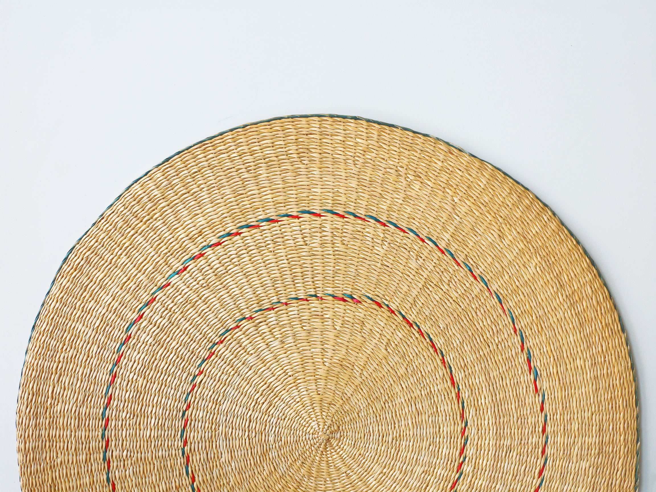 Round Straw Seat Pad