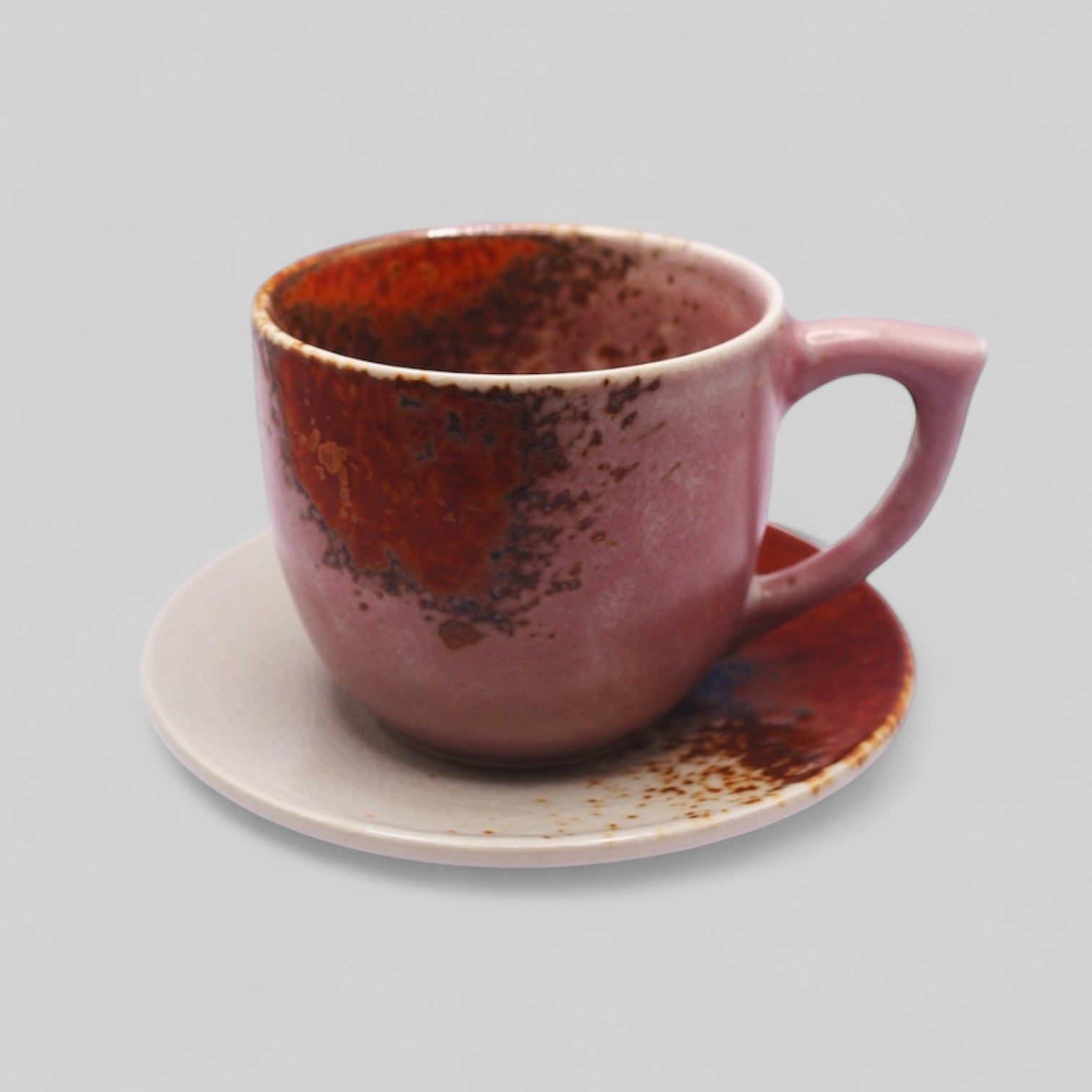 Handmade Coffee Cup Set - Blush of Dawn