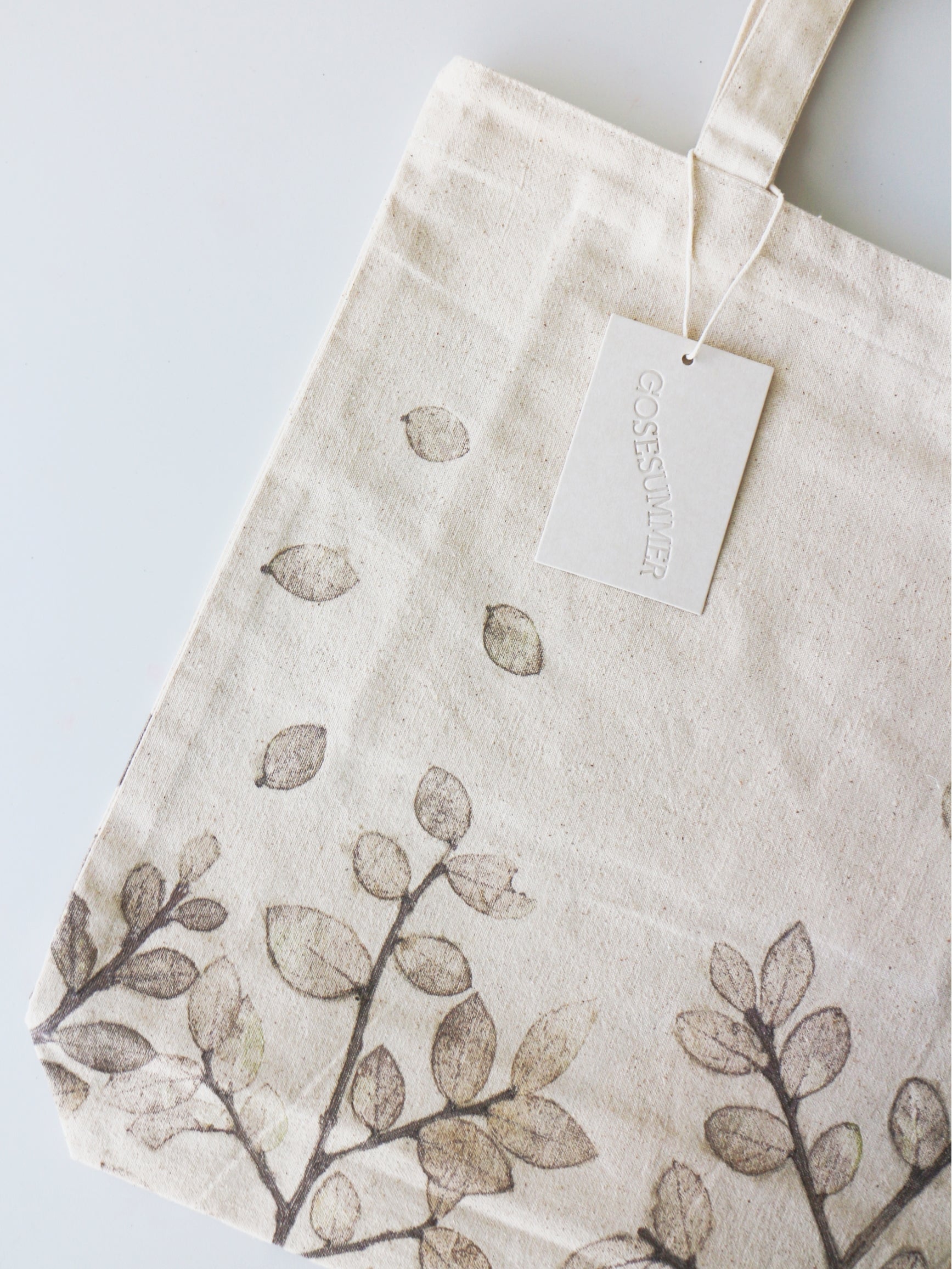 Eco-Printing Tote Bag