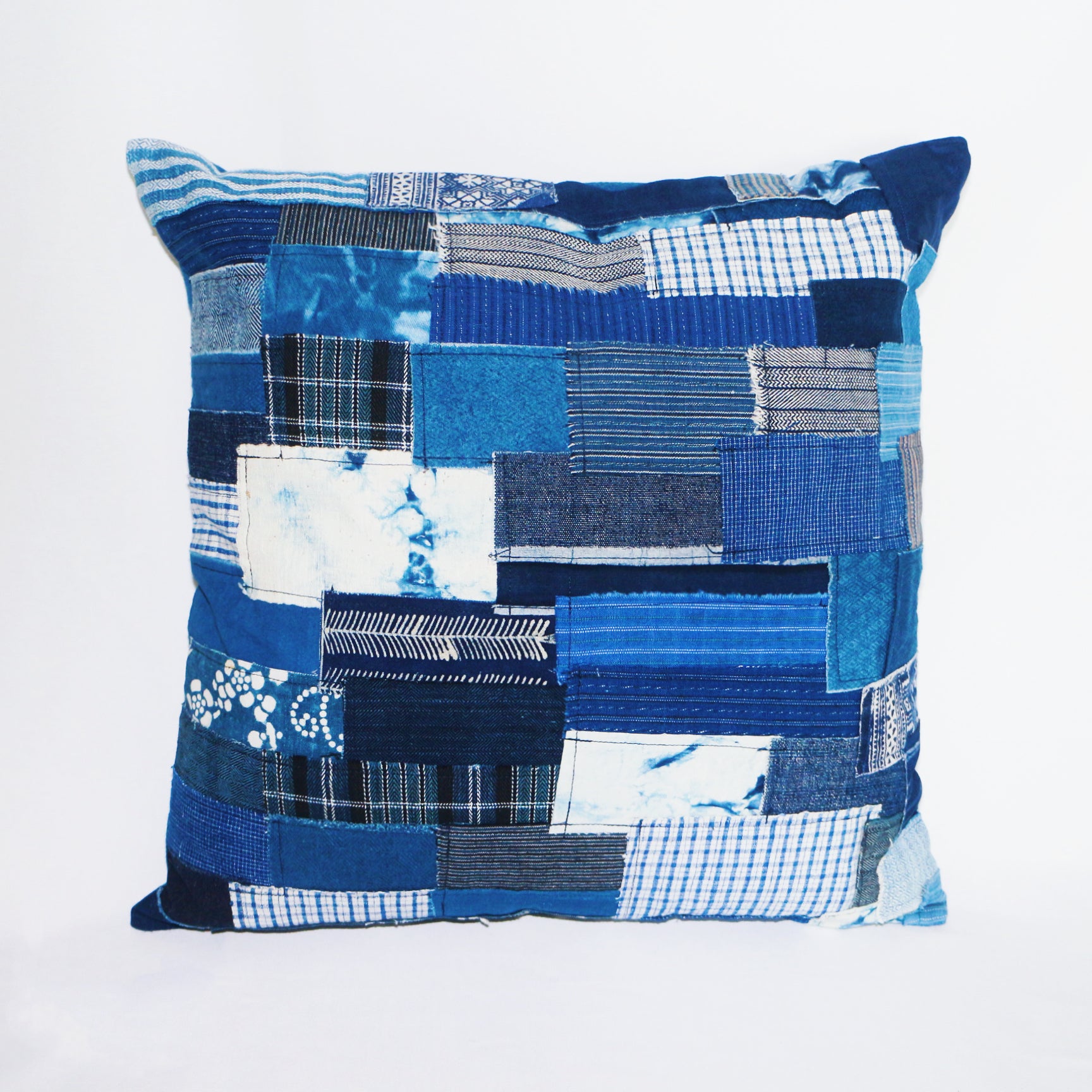 Patchwork Cushion - Collection of various fabrics